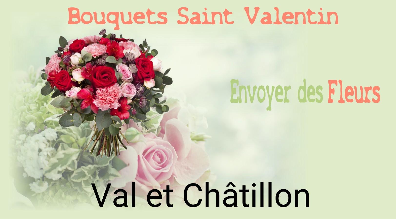 Roses de Saint-Valentin livrées à Val-et-Châtillon
